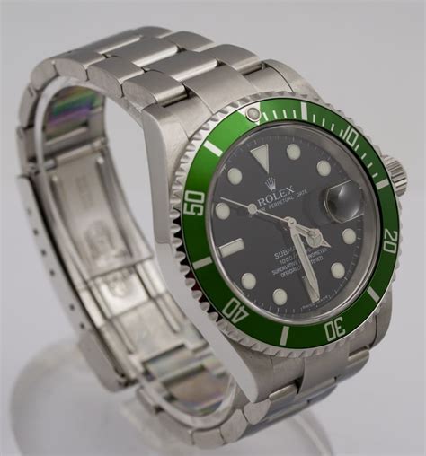 bracciale rolex ghiera verde|orologio rolex.